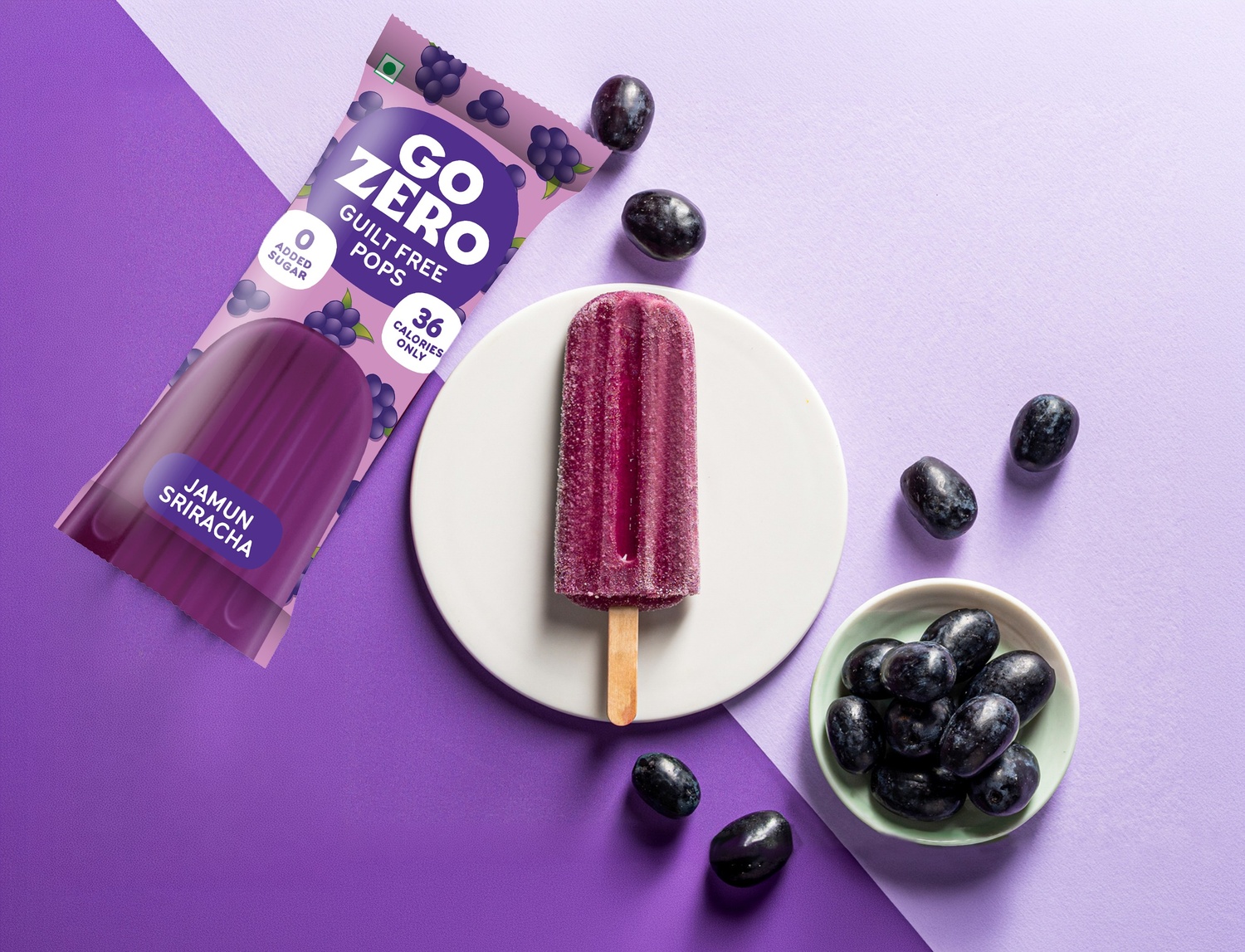 Jamun Sriracha Fruit Pops (70 ml)