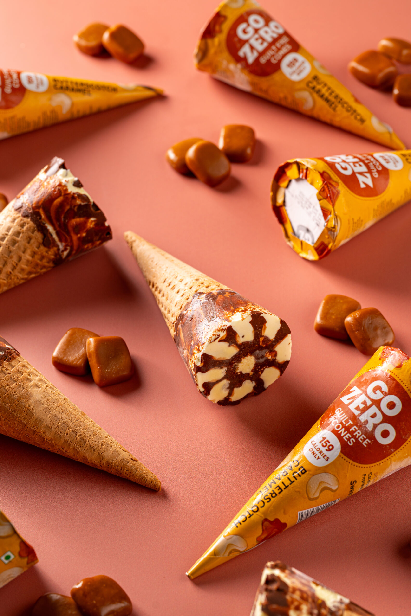 Butterscotch Caramel Cone