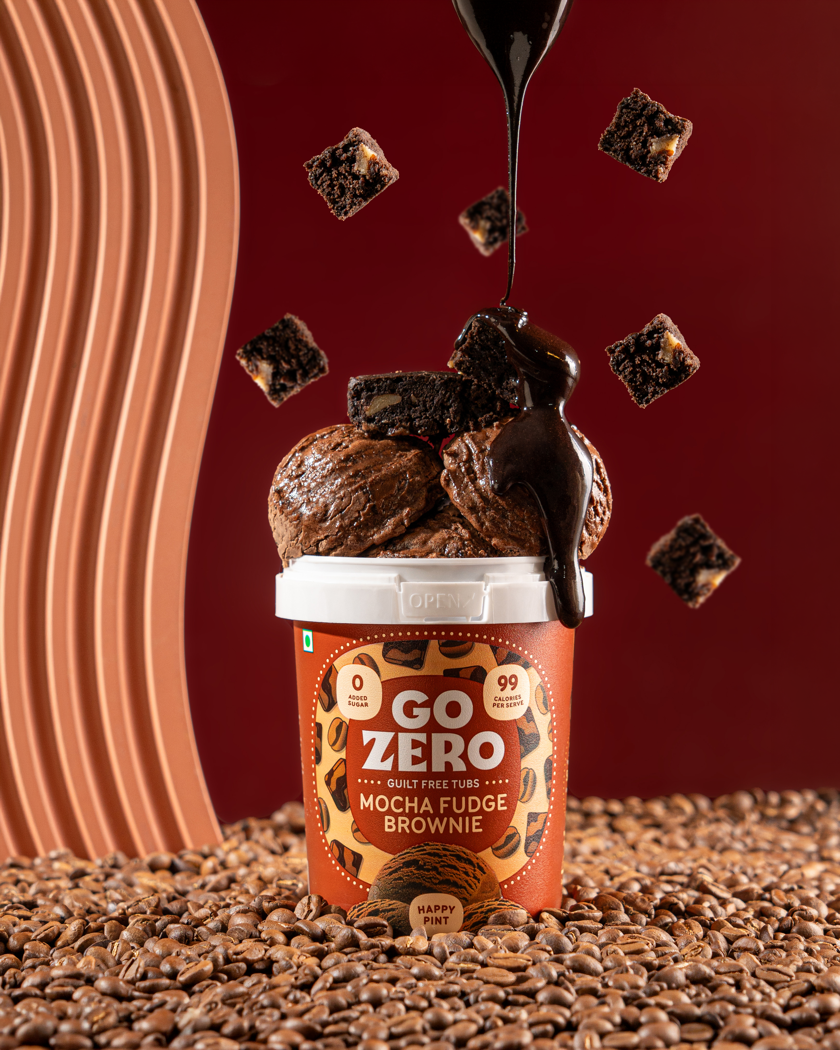 Mocha Fudge Brownie (500 ml)