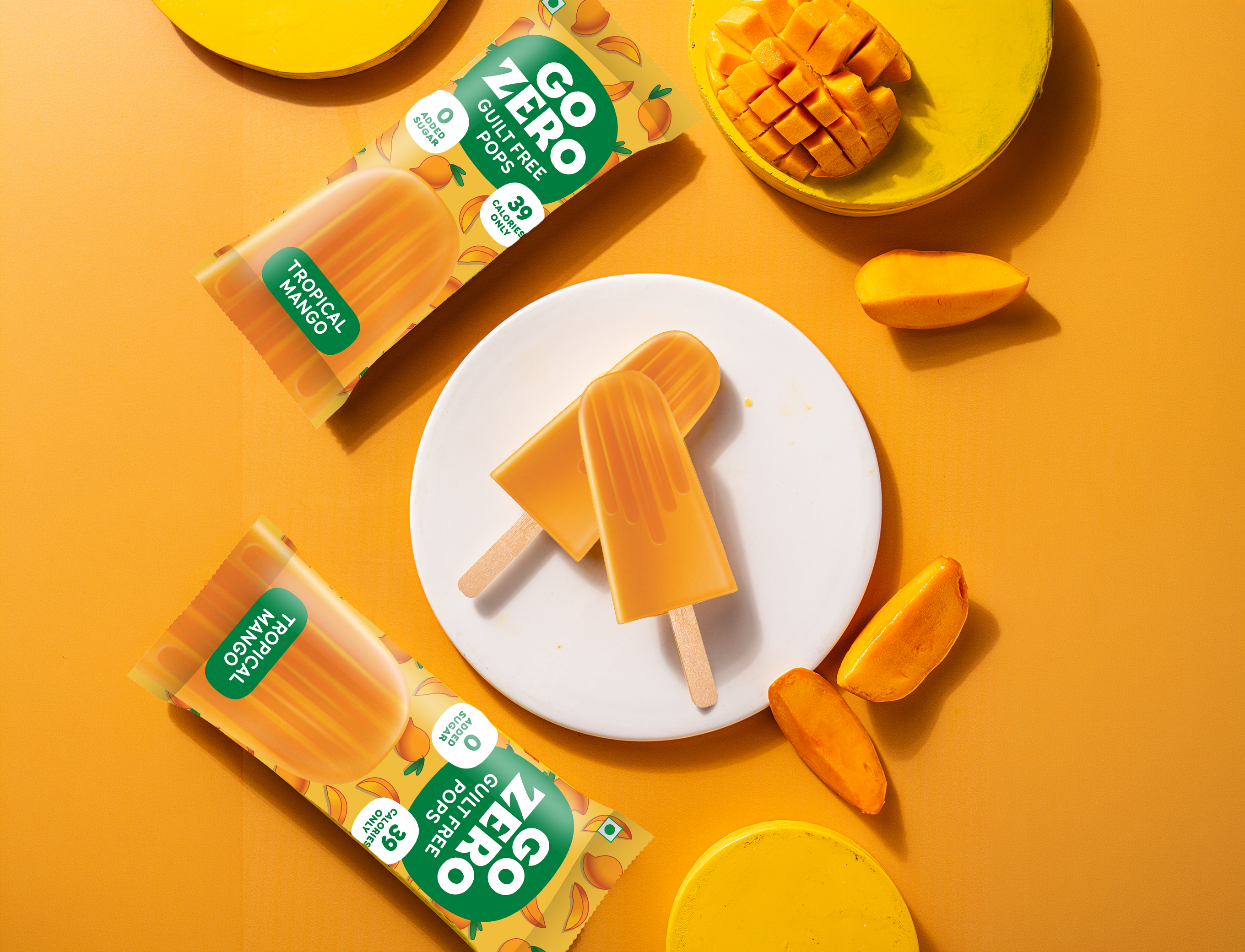 Tropical Mango Fruit Pops (70 ml)