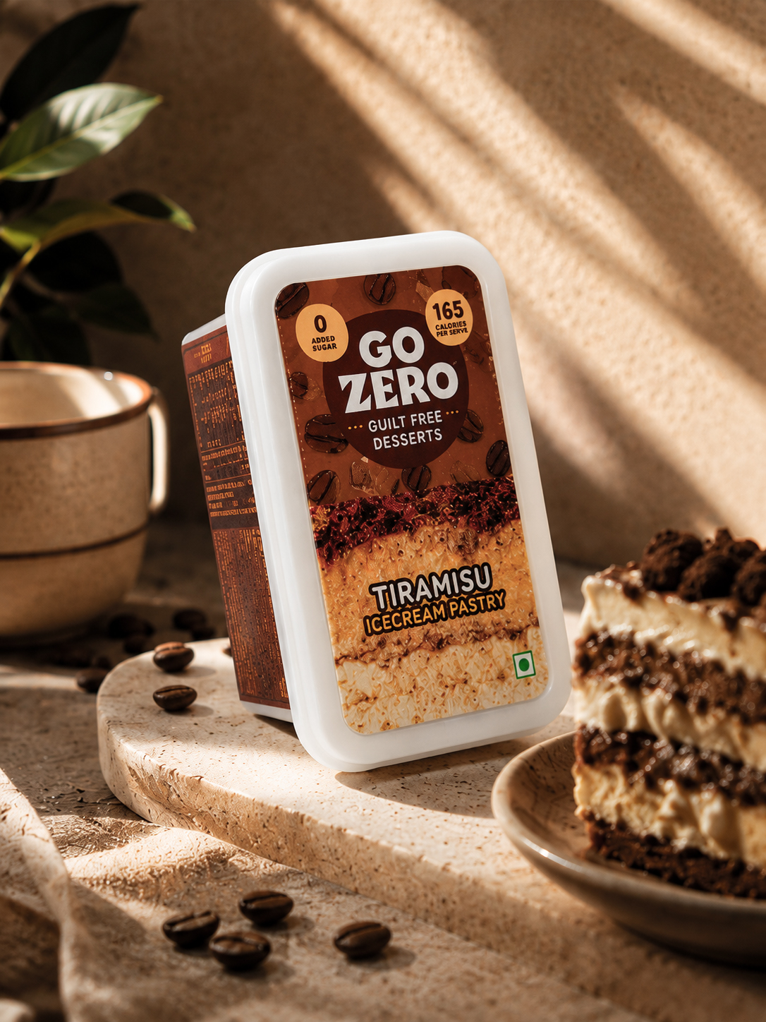 Tiramisu Ice Cream Pastry